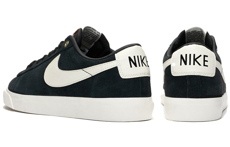 Кеды Nike Blazer Zoom GT (черно-белые) — Чёрный / белый — фото 4
