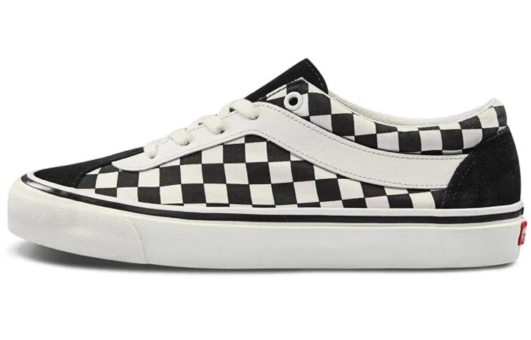 Bold Ni Vans Checkerboard 'Black Marshmallow'