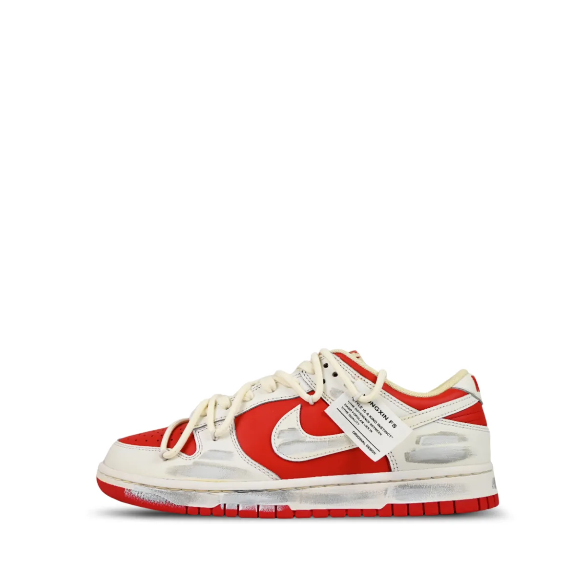 Nike Dunk Luxury Streetwear Graffiti Slip Resistant, Abrasion Resistant, Lightweight Low top Skateboard Shoes Men's