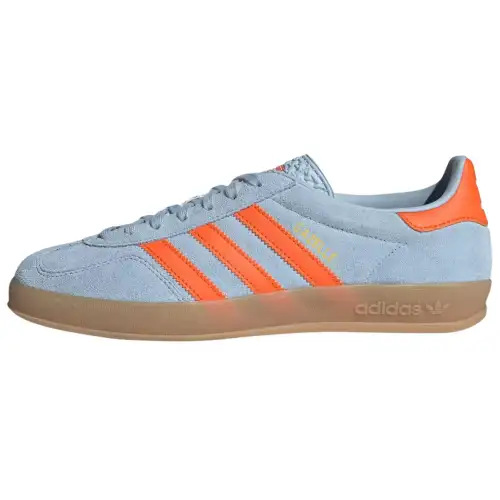 Adidas Originals GAZELLE INDOOR Low top Skateboard Shoes Unisex Blue Orange