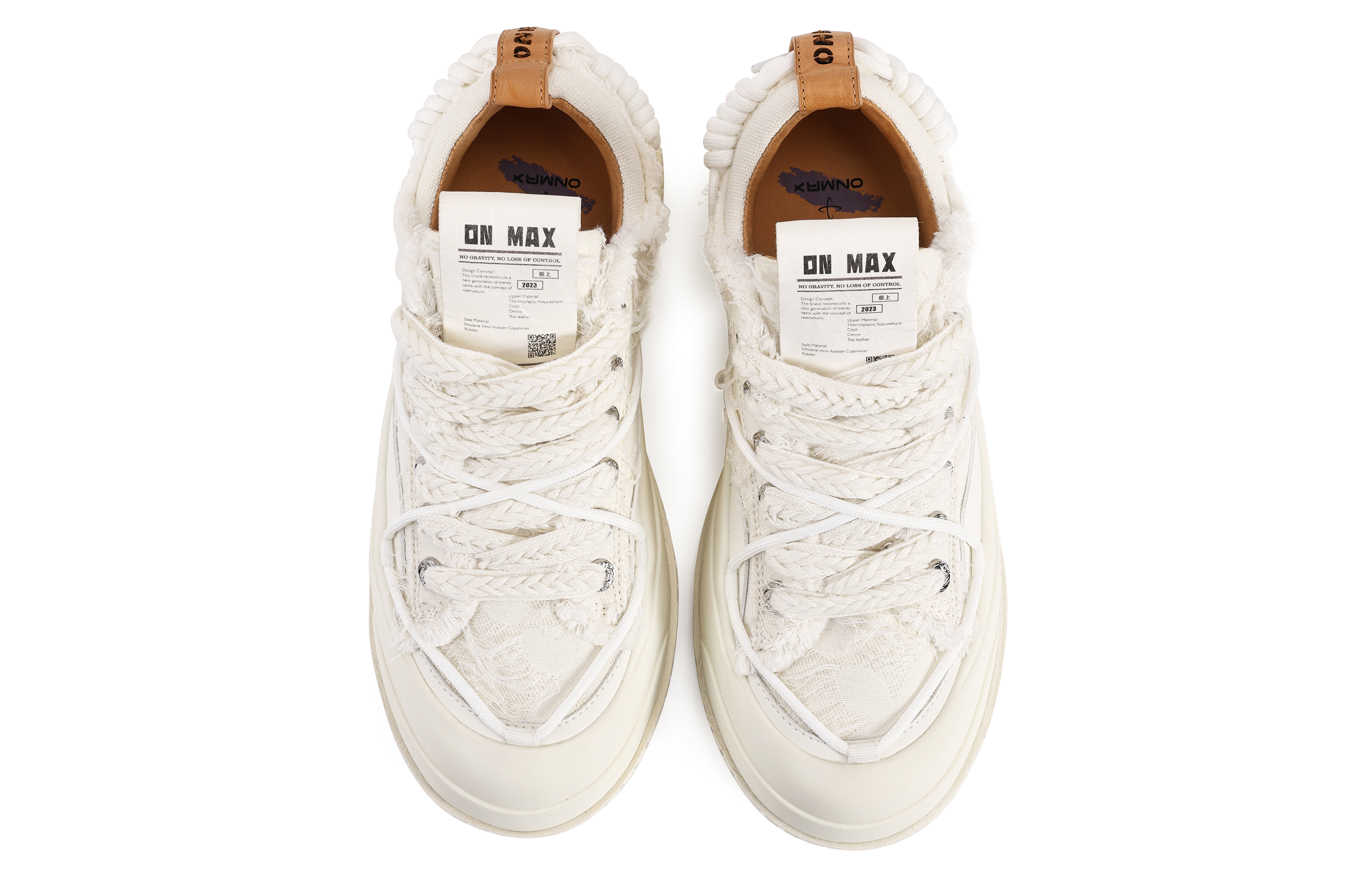 ON MAX Paper Airplane Collection Starry Sky Low top Skateboard Shoes Unisex Pearl White