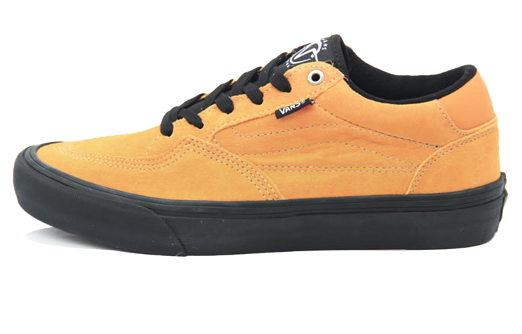 Кеды Vans Roman Pro (оранжевые) — фото 1