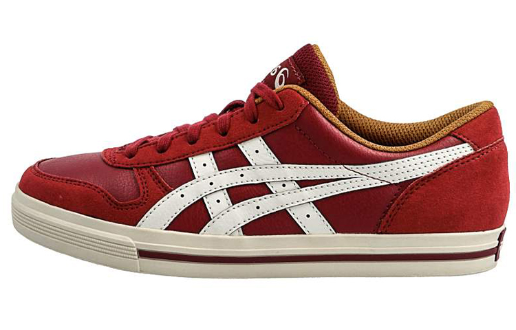 Asics Aaron Low top Skateboard Shoes Men's Red White