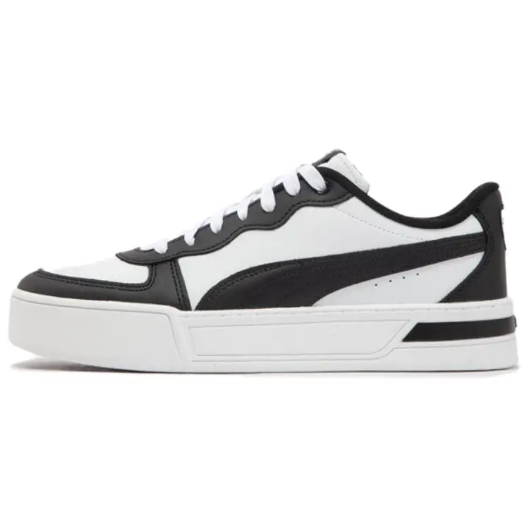 PUMA Skye Trainers Low top Skateboard Shoes Women's White Black