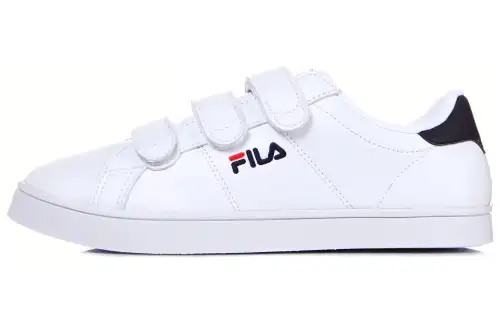 FILA Court Deluxe Series Low Sneakers White/Black Women's