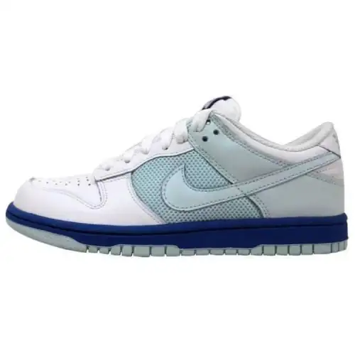 Nike Dunk Low White/Glacier Blue Varsity Royal Women's