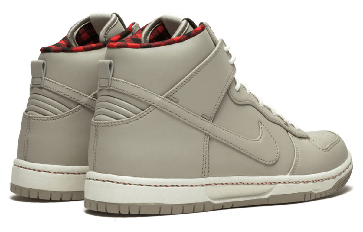 Мужские кеды Nike Dunk Ultra "String" (серые) — Серый — фото 5
