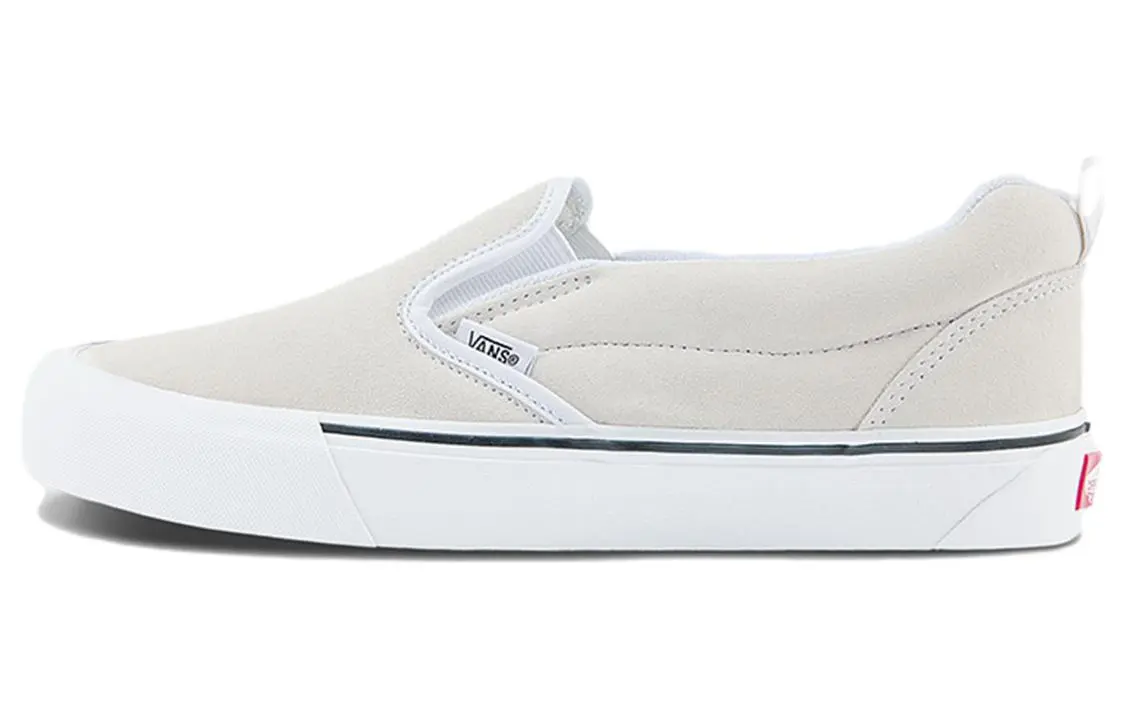 Vans Knu Slip Low top Skateboard Shoes Unisex White
