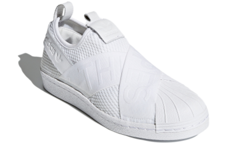 Женские слипоны adidas originals Superstar серия Slipon (белые) — фото 3