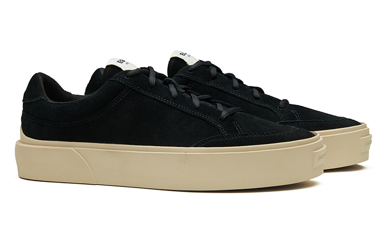 EQLZ EQUALIZER Fault 23 Versatile Skateboard Shoes Unisex Ghost Black