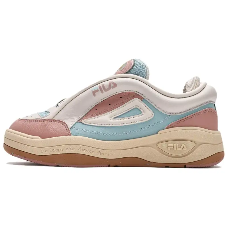 FILA MIX 2 Low top Skateboard Shoes Women's Beige Pink