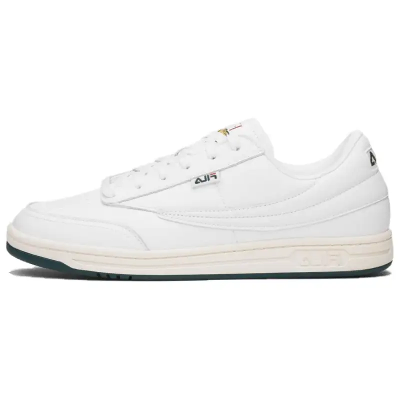FILA Tennis 88 Abrasion Resistant Breathable Abrasion Resistant Breathable Low top Skateboard Shoes Men's White