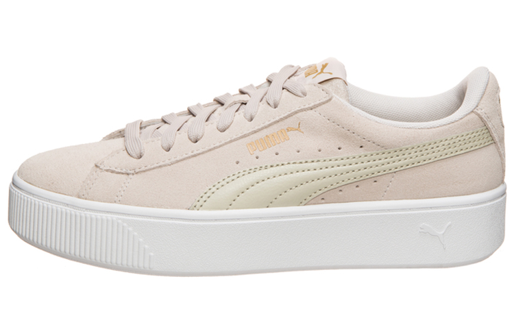 PUMA Vikky Skateboard Shoes Women's Low Top Light Pink/White