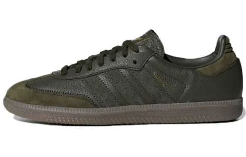 Adidas Originals Samba Comfortable Low top Skateboard Shoes Men's Army Green