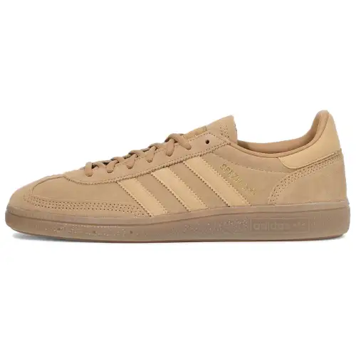 Adidas Originals HANDBALL SPEZIAL Abrasion Resistant Low top Skateboard Shoes Unisex Coffee Brown