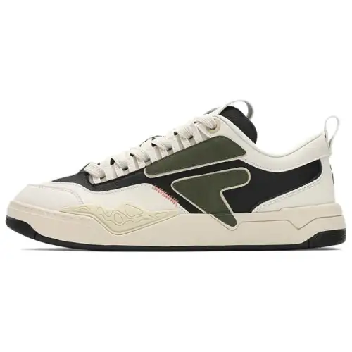 FILA FUSION Nollie Low top Skateboard Shoes Men's Ecru