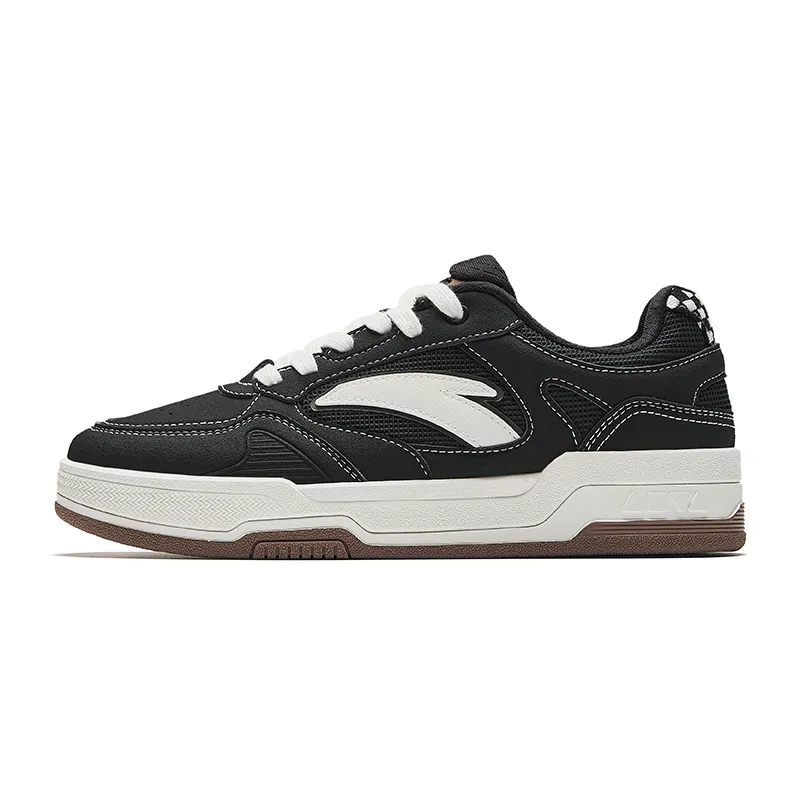 Anta Slip Resistant, Abrasion Resistant, Lightweight, Breathable, Height Increasing Low top Skateboard Shoes Women's