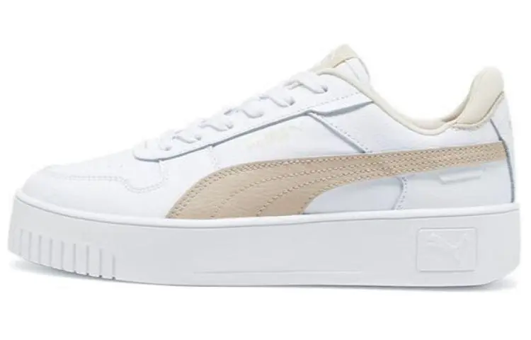 PUMA Carina Street Shoes 'White Beige' Women's