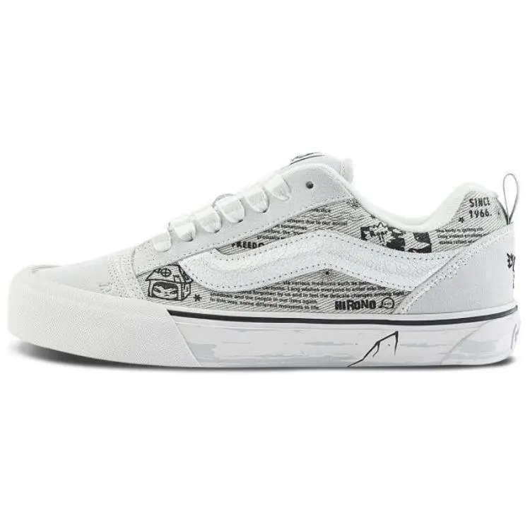 Vans X Hirono Knu Skool 'White Black'