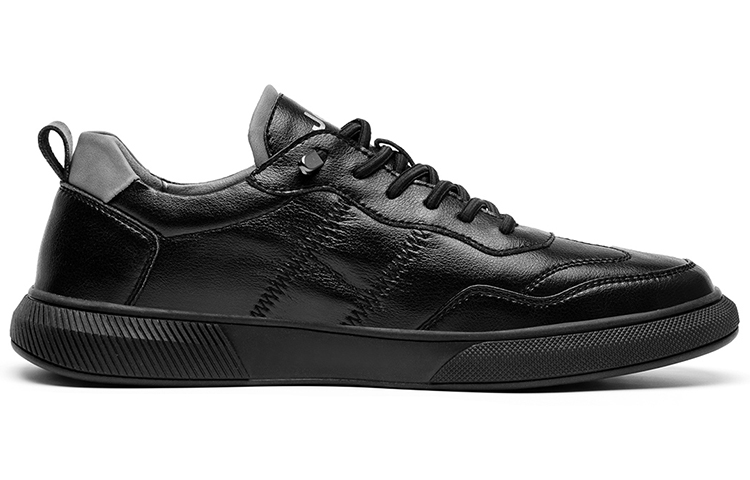 Jeep Abrasion Resistant, Lightweight, And Breathable Low top Skateboard Shoes Men's Black