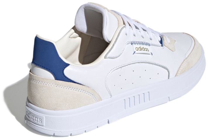 Мужские кеды adidas neo Kollide (бело-синие) — фото 4