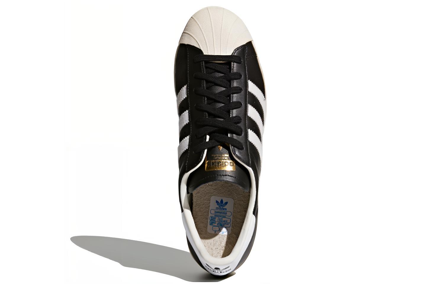 Кеды adidas Originals Superstar (черно-белые) — Чёрный / белый — фото 5