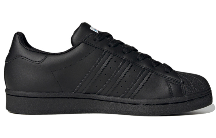 Женские кеды adidas originals Superstar (черные) — фото 2