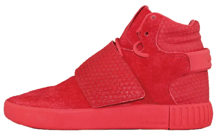 Adidas Tubular Invader J 'Triple Red' Women's