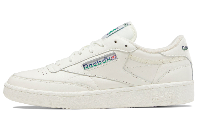 Кеды Reebok Club C 85 Vintage (микро-белые)