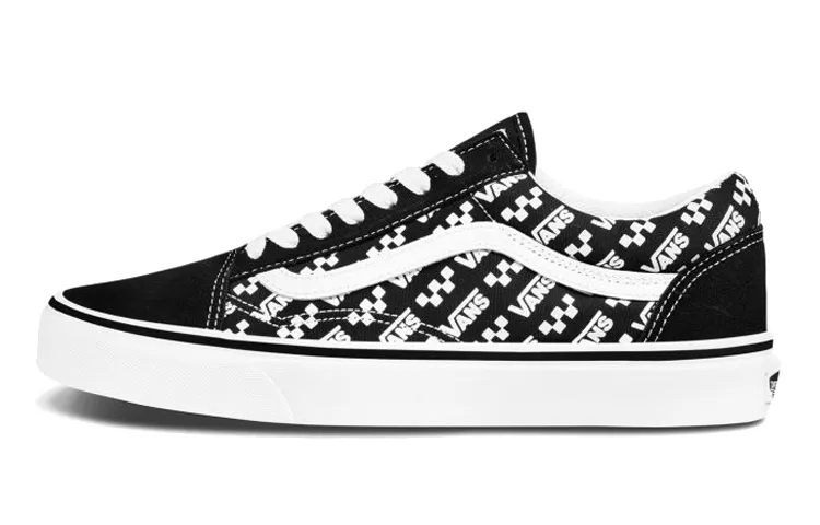 Old Skool Vans 'Logo Repeat - Black'