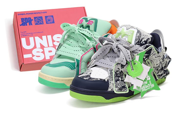 ADCDAVINCI Ice Cream Collection, Mismatched Height Increasing Low top Skateboard Shoes Unisex