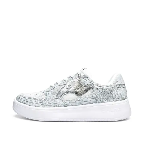 Li Ning Floating Boat Thermal Abrasion Resistant Lightweight Breathable Slip Resistant Low top Skateboard Shoes Unisex