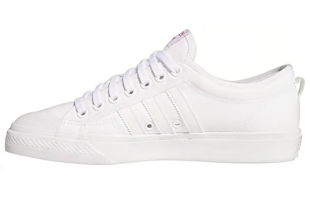 Adidas Originals NIZZA Trefoil Casual Slip Resistant Lightweight Non slip Lightweight Low top Skateboard Shoes Women's