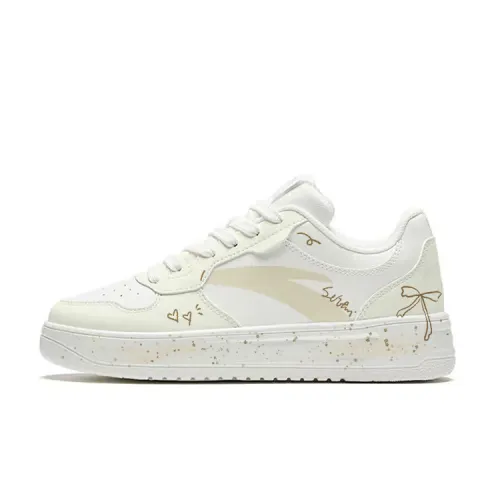 Anta Low top Skateboard Shoes Women's Yellow