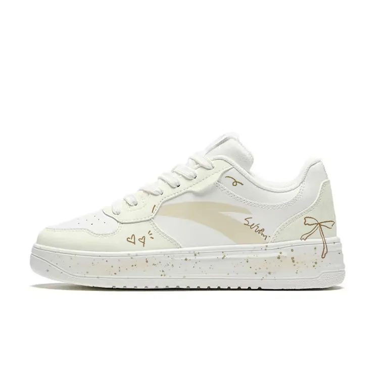 Anta Low top Skateboard Shoes Women's Yellow