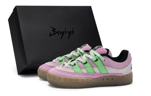 Adidas Originals Adimatic 811 Manufacturing, Idyll Green, Special Shoe Box Dopamine Dressing