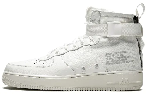 Nike Sf Air Force 1 Mid 'Triple Ivory'