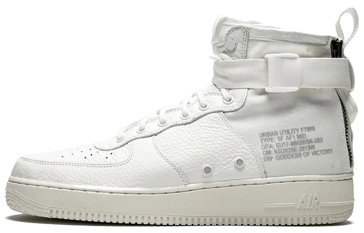 Nike Sf Air Force 1 Mid 'Triple Ivory'