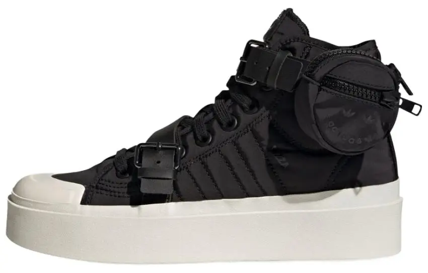 Adidas Nizza Bonega Mid 'Black' Women's