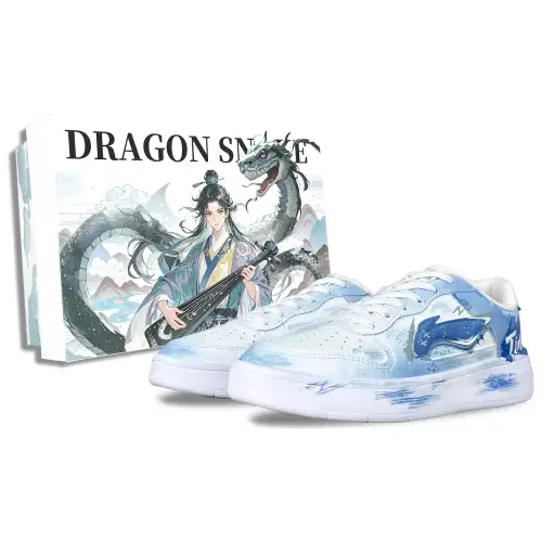 Li Ning Floating Boat Slip Resistant Abrasion Resistant Slip Resistant Abrasion Resistant Low top Skateboard Shoes