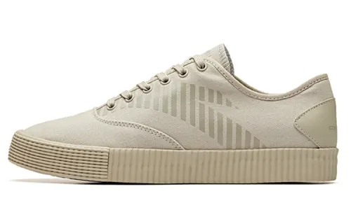 Anta Life Collection Slip Resistant Coverage Abrasion Resistant Low top Skateboard Shoes Men's Shade 2 Gray