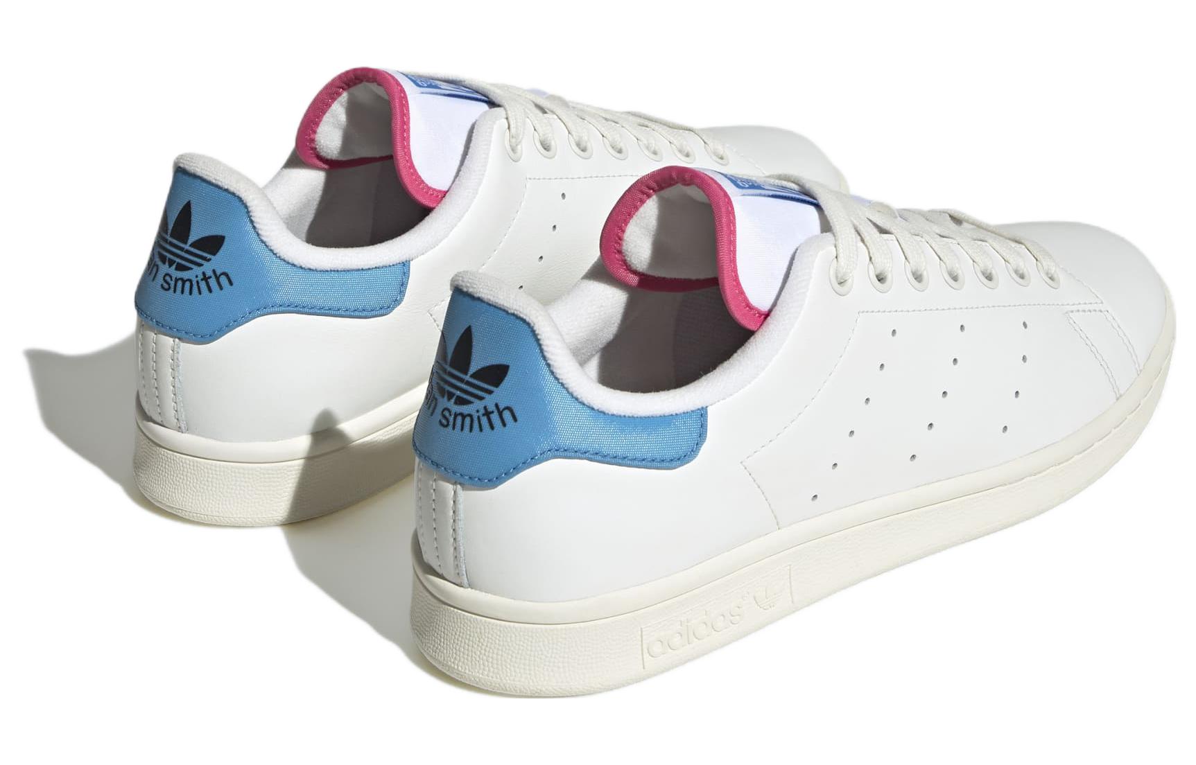 Мужские кеды adidas originals STAN SMITH (бело-синие) — фото 3