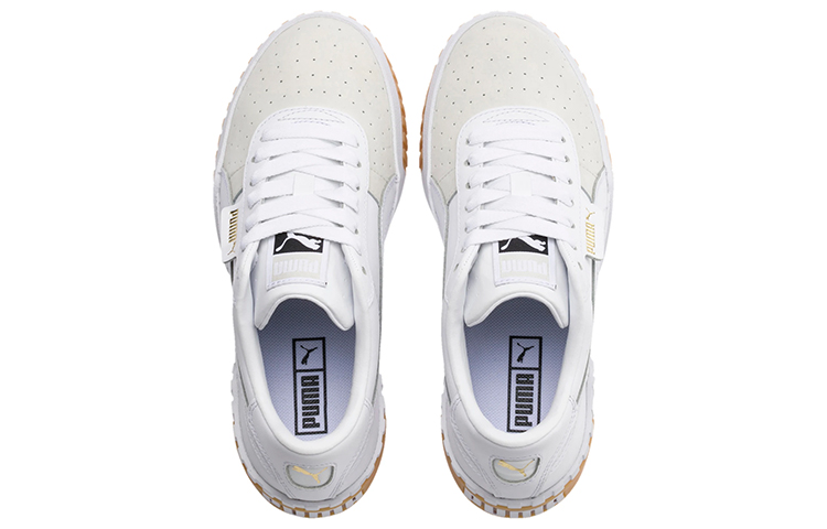 Женские кеды PUMA Cali Exotic (белые со светлой подошвой) — фото 3