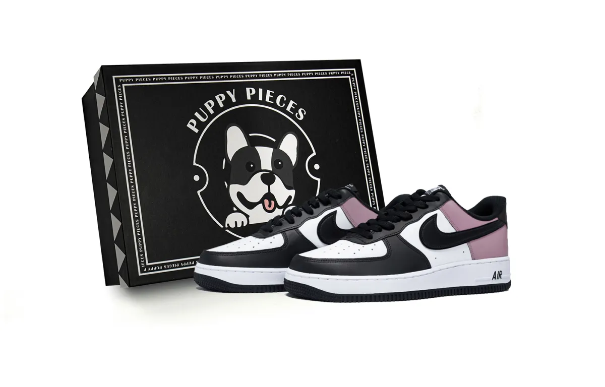 Nike Air Force 1 Alpine Raspberry, Special Shoe Box Slip Resistant Low top Skateboard Shoes Men's White Purple