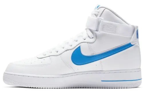 Nike Air Force 1 07 Air Force One Anti-slip and Wear-resistant High-top Shoes Men's White