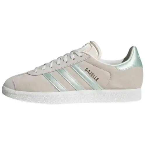 Adidas Gazelle Linen Green Metallic Women's