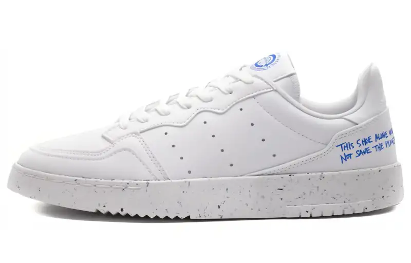 Supercourt Adidas Originals 'Clean Classics Collection - White Collegiate Royal'