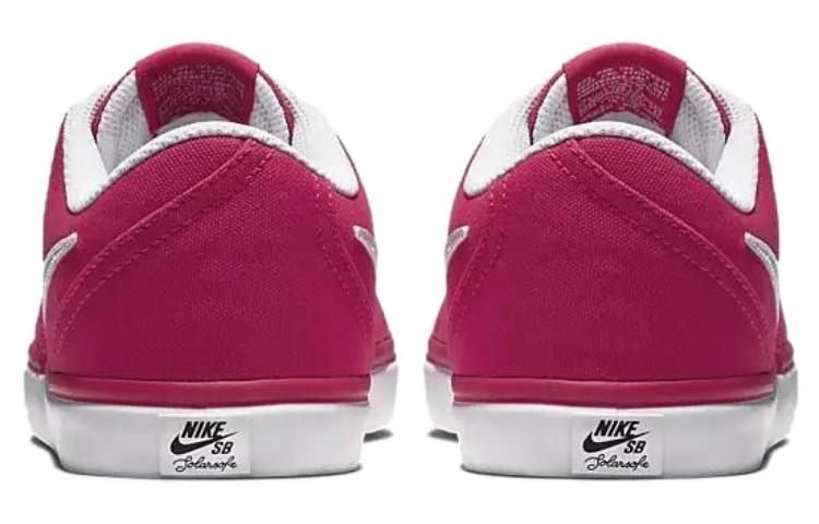 Женские кеды Nike SB Check Solarsoft Canvas Rush (розовые) — Розовый — фото 5