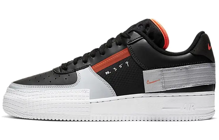 Nike Air Force 1 Type Black Hyper Crimson