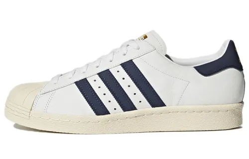 Adidas Superstar 80S 'Footwear White Trace Blue Grey Two'